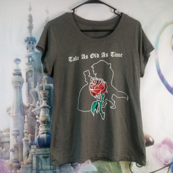 Disney Tops - Tale as old as time beauty and the beast tee shirt